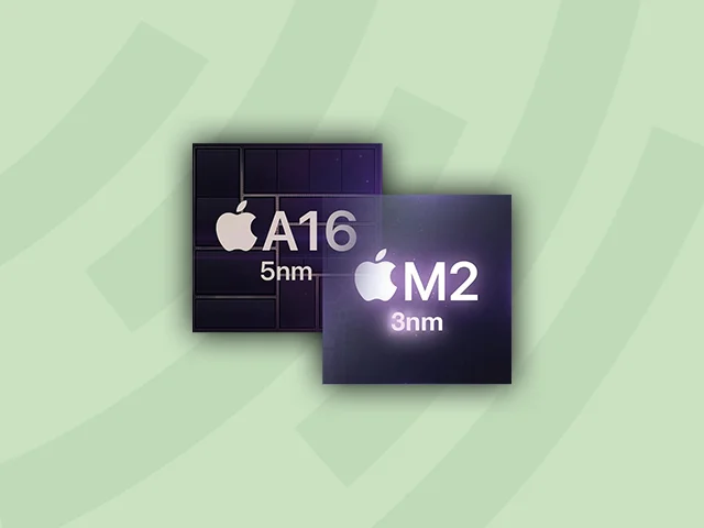 اپل در تراشه A16 و M2 از لیتوگرافی 5 و 3 نانومتری استفاده می‌کند