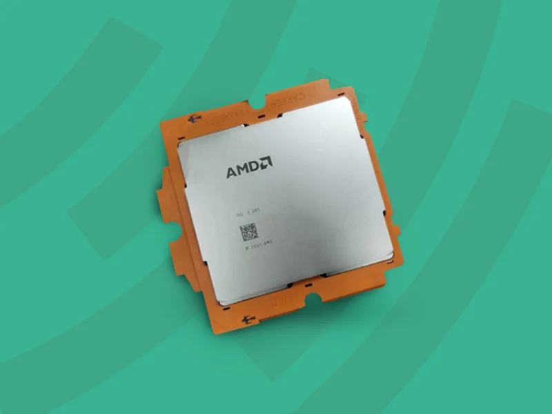 پردازنده‌ AMD EPYC Genoa جزئیات سوکت SP5 را نمایش می‌دهند.