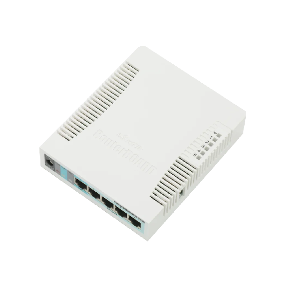 روتر بی‌سیم میکروتیک RB951G-2HnD با ۵ پورت گیگابیتی