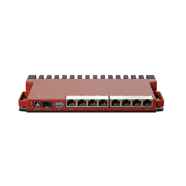 روتر میکروتیک L009UiGS-RM با ۸ پورت گیگابیتی و درگاه 2.5G SFP
